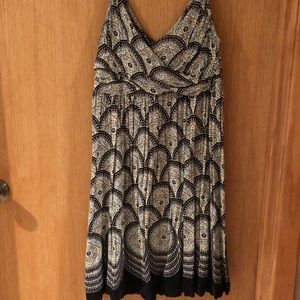 Elle dress knee length